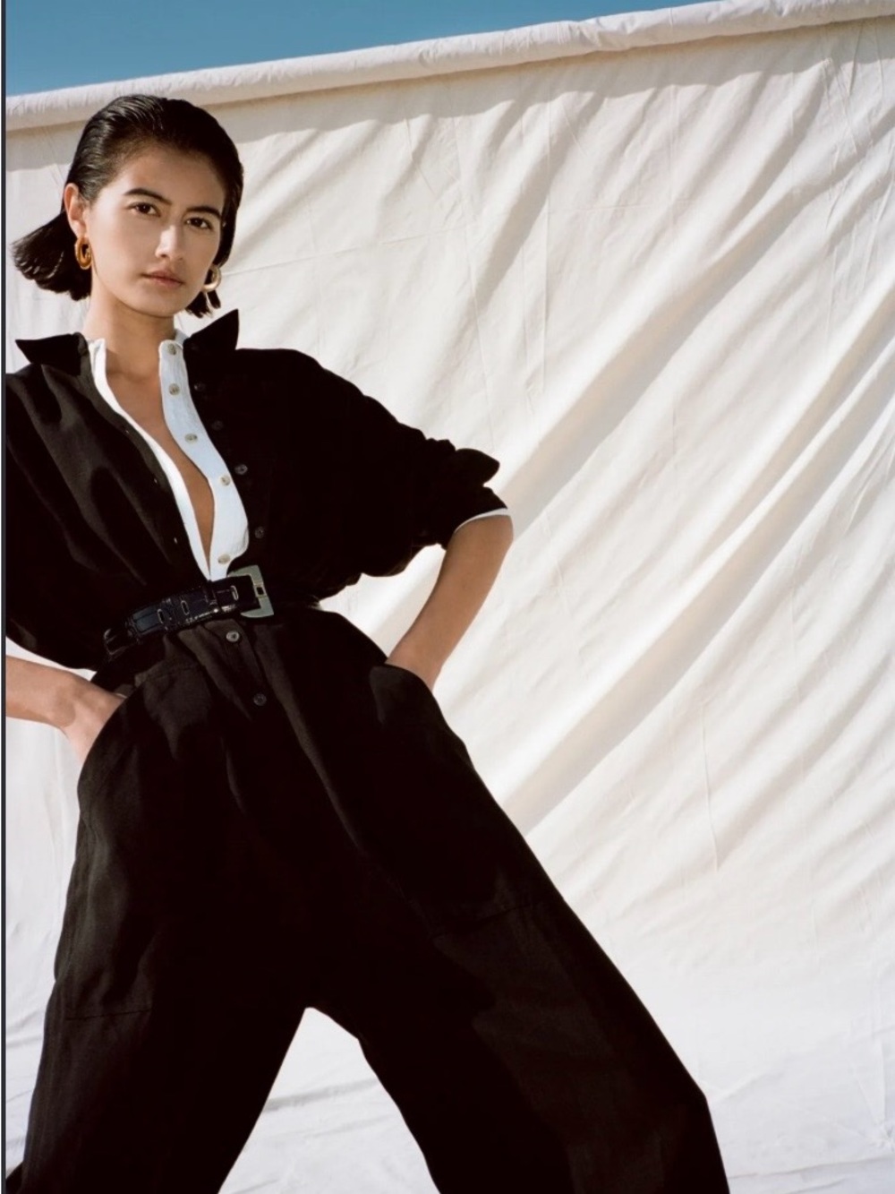 Mara Hoffman Black size L  Jumpsuit with Belt